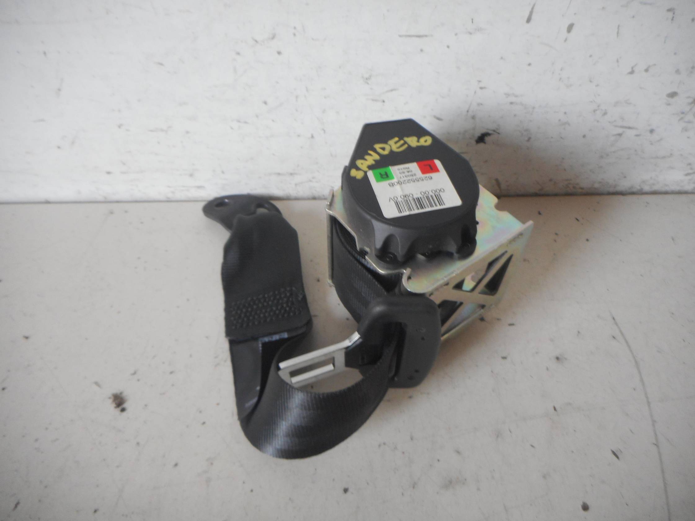 Cintura di sicurezza ant. dx.